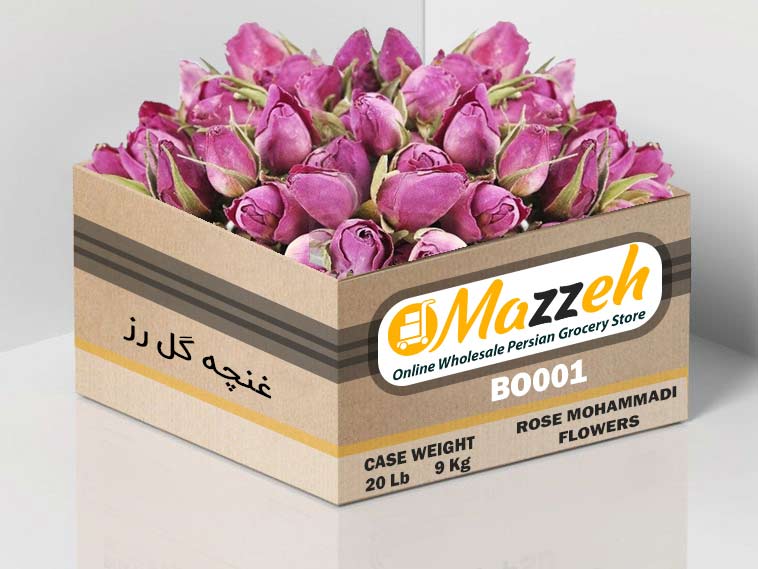 Rose Bud, Gol Mohammadi Rose Petals