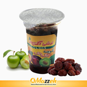 Goldis-Sour Plum Glass 130 Gr-Lavashak-Pack of 24