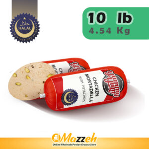 YummyYum-Kalbas Chicken Mortadella-Halal-10 Lb 4.54 Kg