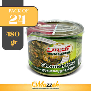 Goldis-Can Ghormeh Sabzi-Mixed Herb Stew without Meat 480 Gr-Pack of 24