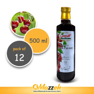 Goldis-Sour Cherry Syrup 500 ml-Pack of 12
