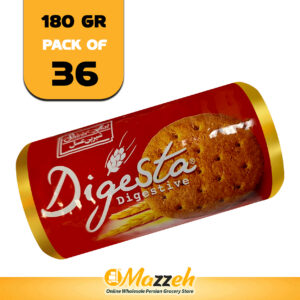 Shirin Asal-Biscuit Digeste Digestive 180 Gr-Pack of 36