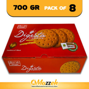 Shirin Asal-Biscuit Digeste Digestive 700 Gr-Pack of 8