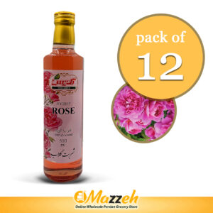 Goldis-Syrup Rose 500 ml-Pack of 12