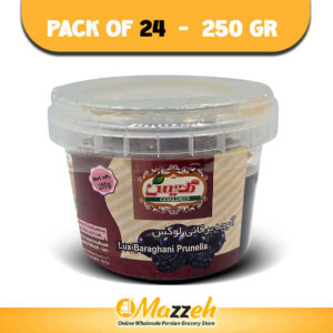 Goldis-Lavahsak Cup-Lux Baraghani Prunella 250 Gr-Pack of 24
