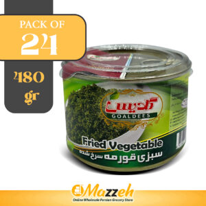 Goldis-Can Sabzi Ghormeh Sabzi-Fried Herb Vegetables 480 Gr-Pack of 24