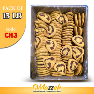 Mazzeh-Wheat Cocoa Cookie-Code CH3-15 Lb