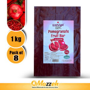 Ehsan-Lavashak Pomegranate-Fruit Rol-1 Kg-Pack of 8