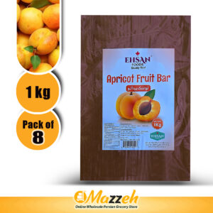 Ehsan-Lavashak Apricot-Fruit Rol-1 Kg-Pack of 8