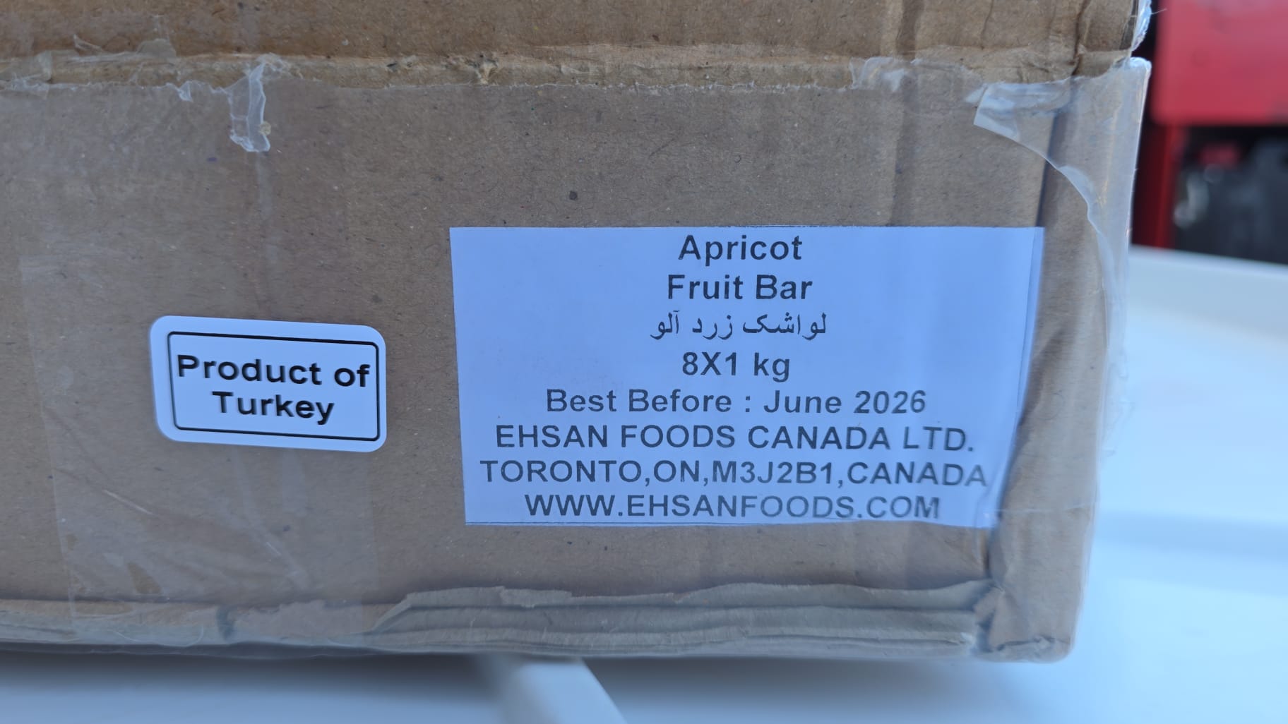 Ehsan-Lavashak Apricot-Fruit Rol-1 Kg-Pack of 8-01