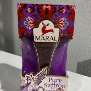 Maral-Persian Saffron Net wt 2 Gr Case of 20