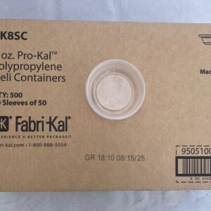 FK 8 oz Deli Count 500/cs