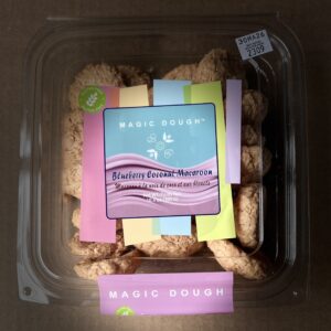 Blueberry Coconut Macaroon Cookie Pack Case of 12