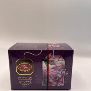 Saharkhiz Saffron Black Tea Bag 24 pieces 1.5 g