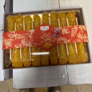 Nabat Nour-Saffron Rock Candy 16 Stick-Pack Of 9