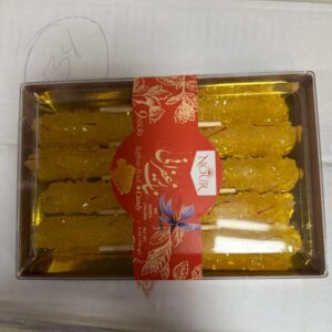 Nabat Nour-Saffron Rock Candy 9 Stick-Pack Of 9