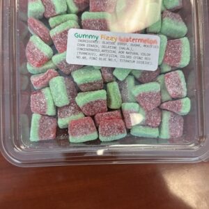Gummy Fizzy Watermelon Case of 12