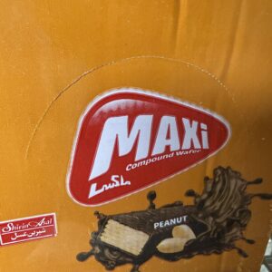 Chocolate Coated Wafer Maxi Peanut 24 PCS/BOX, 6 BOXES/MASTER (144 PCS) (1 box-720g)