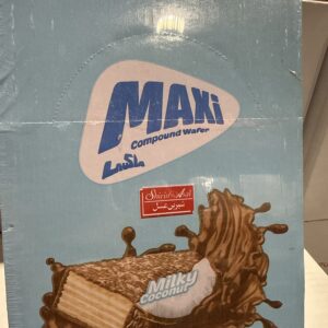 Chocolate Coated Wafer Maxi Coconut 24 PCS/BOX, 6 BOXES/MASTER (144 PCS)