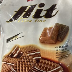 Cocoa Wafer - Packet Hit Chocolate 12 PCS (1 bag-200grams)